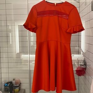 Red Ted Baker Dress